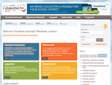Tablet Screenshot of diakoldal.hu